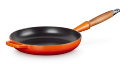 Le Creuset koekenpan Signature 24 cm ORANJErood