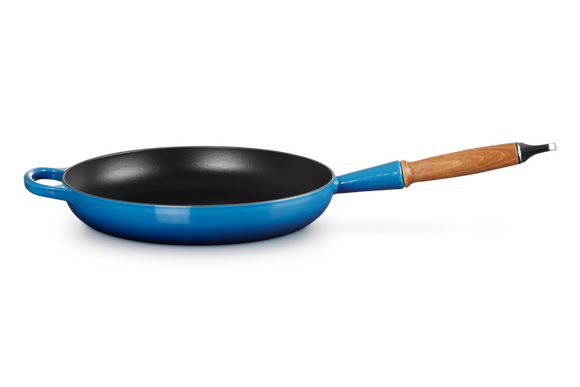 Le Creuset koekenpan Signature 28 cm azureblauw - afb. 2