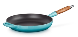 Le Creuset koekenpan Signature 28 cm caribbean blue