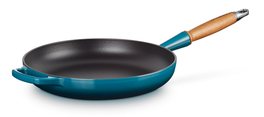 Le Creuset koekenpan Signature 28 cm deep teal