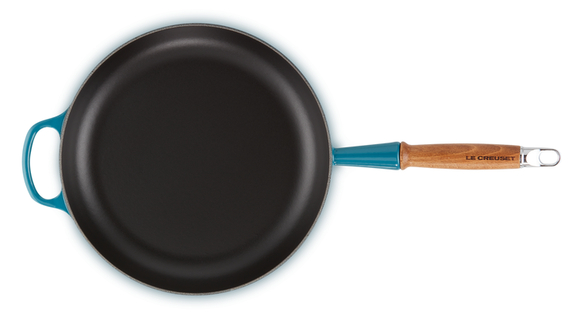 Le Creuset koekenpan Signature 28 cm deep teal - afb. 2