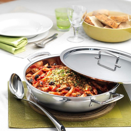 Le Creuset Magnetik provencaalse sauteerpan 30 cm 4,8 ltr - afb. 2