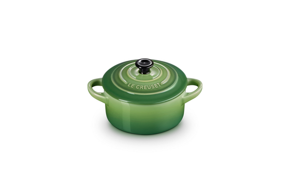 Le Creuset mini braadpan aardewerk 10 cm bamboo groen - afb. 2