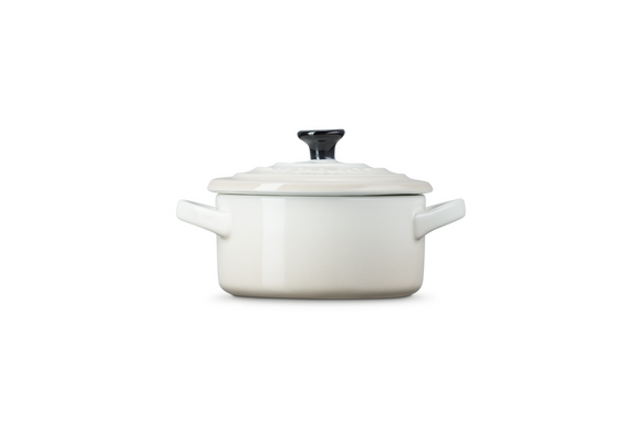 Le Creuset mini braadpan aardewerk 10 cm meringue - afb. 3