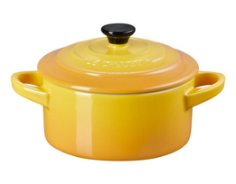 Le Creuset mini braadpan aardewerk 10 cm nectar