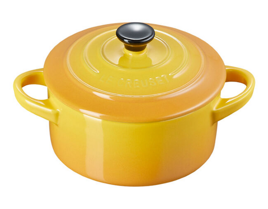 Le Creuset mini braadpan aardewerk 10 cm nectar - afb. 2