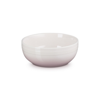 Le Creuset ontbijtkom coupe 16 cm shell pink