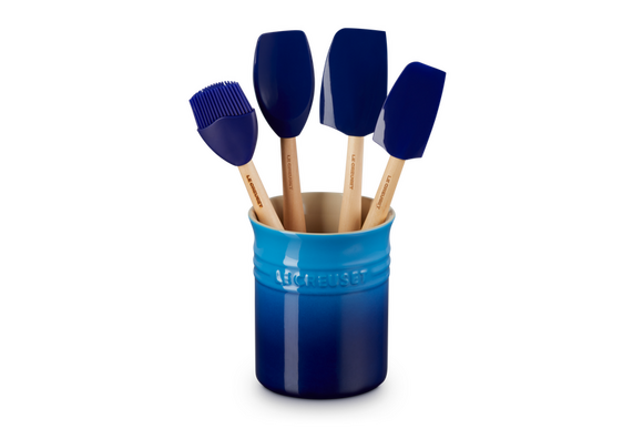 Le Creuset Premium spatelpot met 4 tools azure - afb. 3