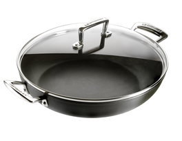 Le Creuset provencaalse pan 24 cm 2,3 ltr incl. glasdeksel