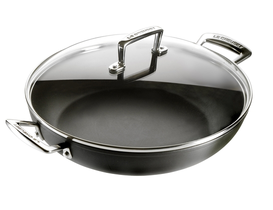 Le Creuset provencaalse pan 26 cm 2.7 ltr incl. glasdeksel - afb. 1