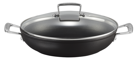 Le Creuset provencaalse pan 30 cm 3,60 ltr incl. glasdeksel - afb. 1