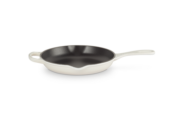 Le Creuset ronde skillet 23 cm meringue - afb. 1