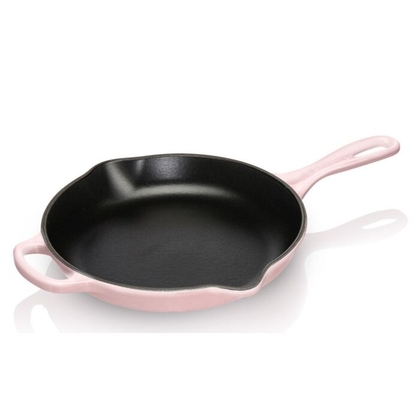 Le Creuset ronde skillet 23 cm shell pink - afb. 1