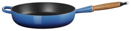 Le Creuset sauteerpan Signature 28 cm azureblauw