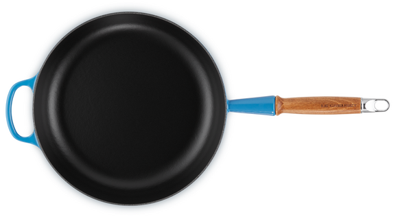 Le Creuset sauteerpan Signature 28 cm azureblauw - afb. 5