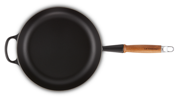 Le Creuset sauteerpan Signature 28 cm mat zwart - afb. 5