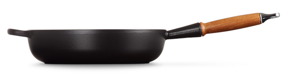 Le Creuset sauteerpan Signature 28 cm mat zwart - afb. 4