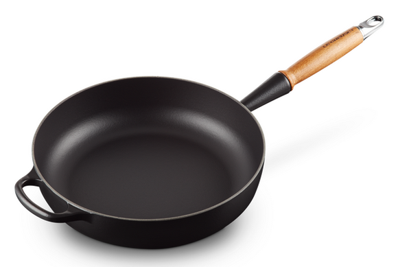 Le Creuset sauteerpan Signature 28 cm mat zwart - afb. 3