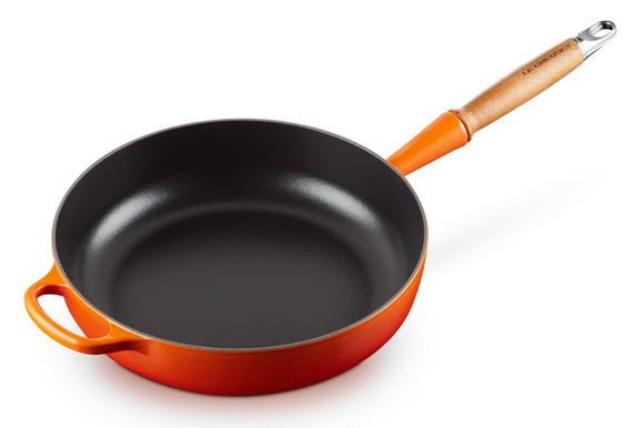 Le Creuset sauteerpan Signature 28 cm ORANJErood - afb. 4