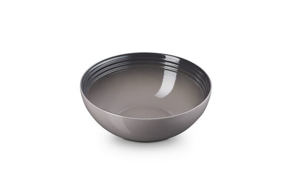 Le Creuset aardewerk serveerbowl 24 cm flint - afb. 3