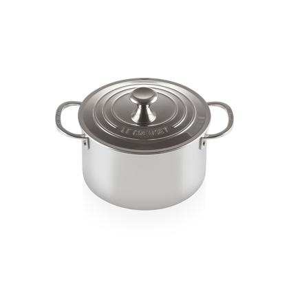 Le Creuset Signature 3-ply kookpan 20 cm 3,8 ltr - afb. 2