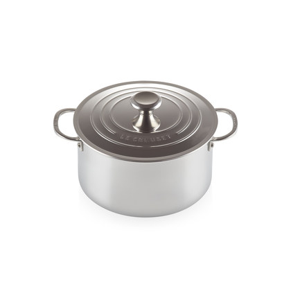 Le Creuset Signature 3-ply kookpan 24 cm 6,0 ltr - afb. 2