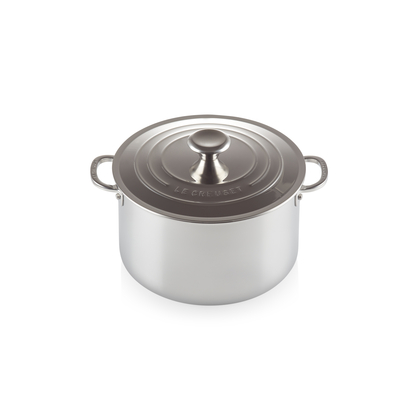 Le Creuset Signature 3-ply kookpan hoog - soeppan 24 cm 6,6 ltr - afb. 2