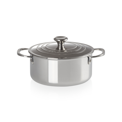 Le Creuset Signature 3-ply kookpan laag 20 cm 3,0 ltr - afb. 3