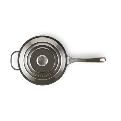 Le Creuset Signature 3-ply sauteuse antikleef 24 cm 3,3 ltr met tegengreep - afb. 6