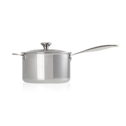Le Creuset Signature 3-ply steelpan 20 cm 3,8 ltr met tegengreep - afb. 5
