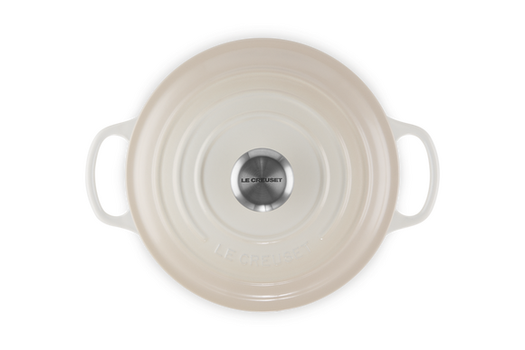 Le Creuset Signature sauteuse 24 cm meringue - afb. 4