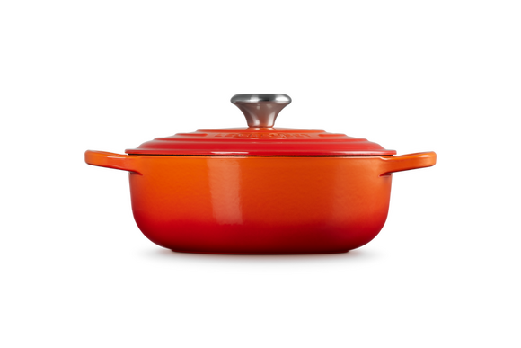 Le Creuset Signature sauteuse 24 cm ORANJErood - afb. 3