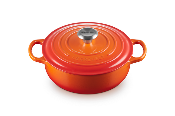 Le Creuset Signature sauteuse 24 cm ORANJErood - afb. 1