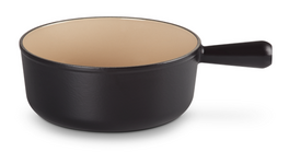 Le Creuset steelpan 18 cm mat zwart 1,4 ltr