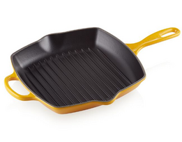 Le Creuset vierkante grillpan 26 cm nectar