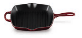 Le Creuset vierkante grillpan 26 cm rhone