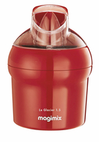 Magimix ijsmaker Glacier Rood 1,5 ltr