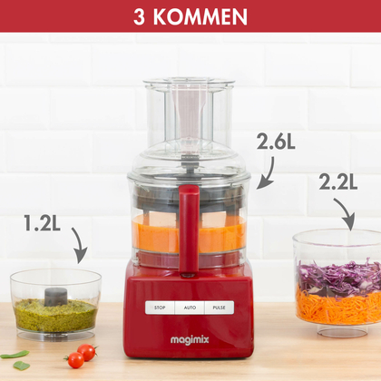 Magimix keukenmachine Compact System 3200 XL Rood - afb. 10