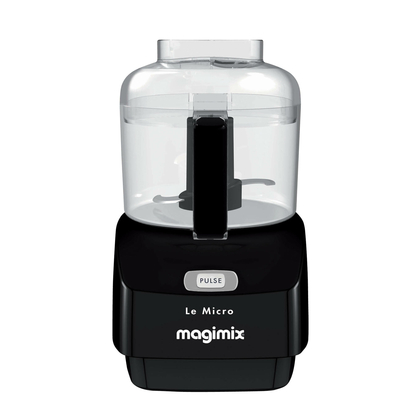 Magimix mini hakker Le Micro Hoogglans zwart - afb. 1