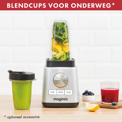 Magimix Power blender 3 zilvergrijs 1000 Watt - afb. 7