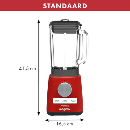 Magimix Power Blender 4 Rood 1300 Watt - afb. 14