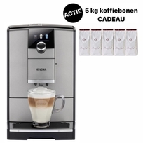 Nivona koffiemachine 795 Titanium/chroom