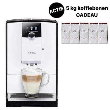 Nivona koffiemachine 796 Wit/chroom - afb. 1