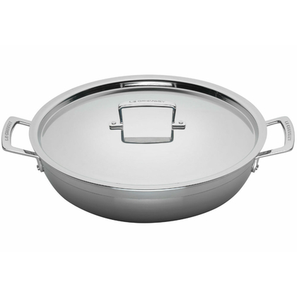 Le Creuset Magnetik provencaalse sauteerpan antikleef 30 cm 4,8 ltr - afb. 1