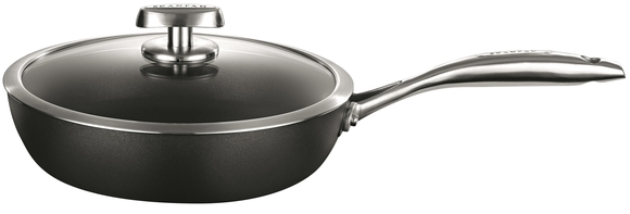 Scanpan Pro IQ sauteerpan 28 cm met deksel - afb. 1