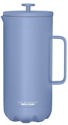 Scanpan dubbelwandige French Press koffiezetter airy blue + drinkbeker - afb. 2