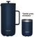 Scanpan dubbelwandige French Press koffiezetter oxford blue + drinkbeker - afb. 1