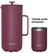 Scanpan dubbelwandige French Press koffiezetter persian red + drinkbeker - afb. 1