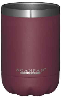 Scanpan dubbelwandige French Press koffiezetter persian red + drinkbeker - afb. 3