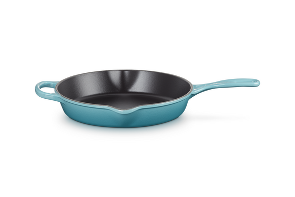 Le Creuset diepe skillet 26 cm caribbean blue - afb. 2